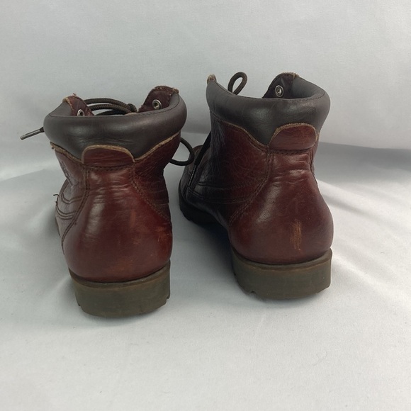 Timberland lace up hiking brown leather boots 7 - Picture 4 of 6